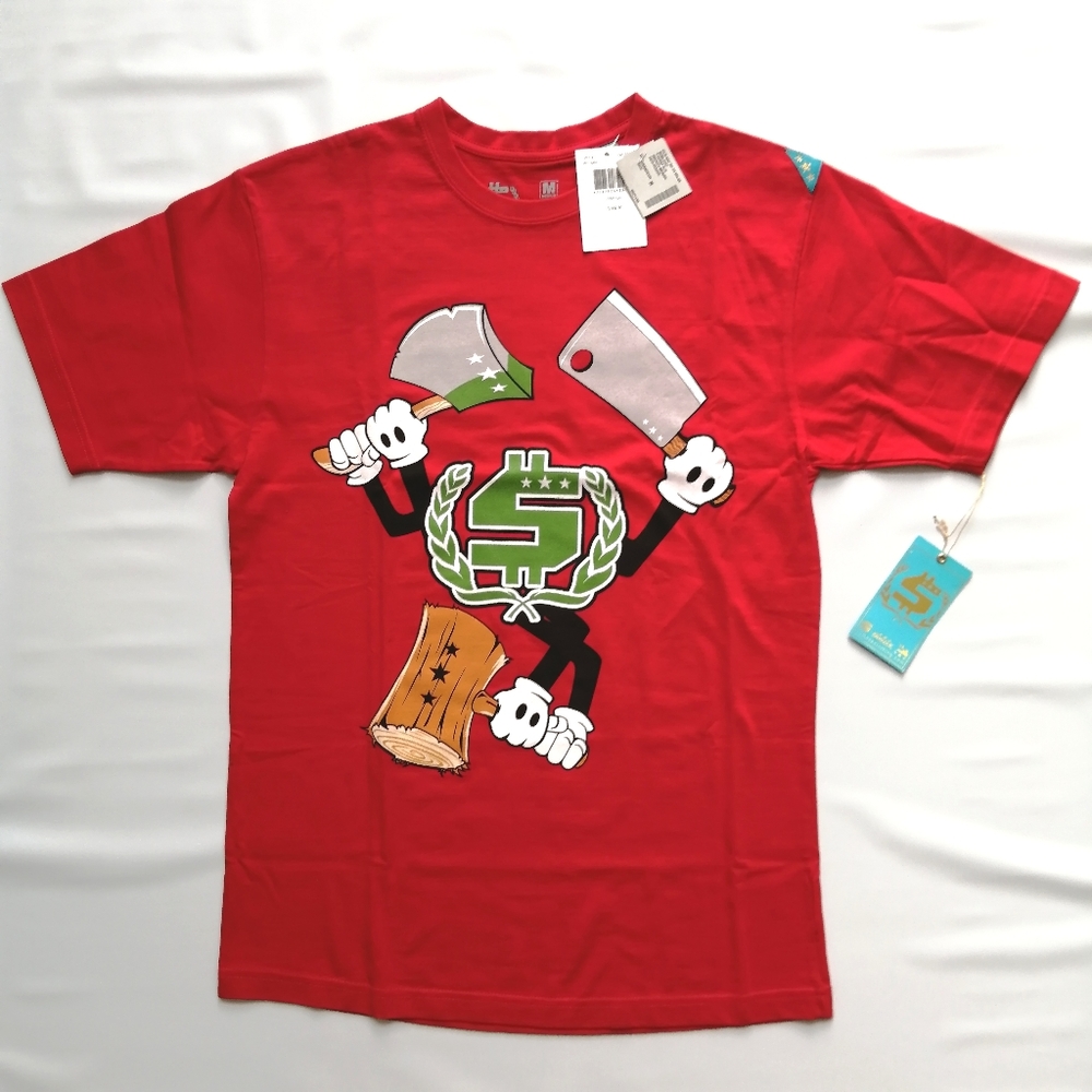 Shmack Y2K Red T-shirt Medium NWT